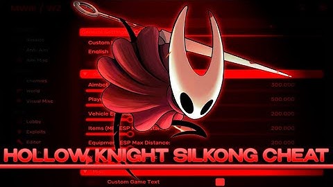 Best Hollow Knight Silksong 😱 Cheats Mod Menu Trainer God Mode 💀 & Hidden Cheats 🕹️