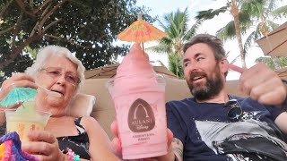 Last Day At Disney’s Aulani Resort - Thoughts On First Hawaii Trip \/ Poolside Dole Whips \& Shave Ice