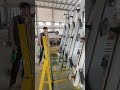 Tempered glass production process #ceramic #machine #glass #roller #tempered