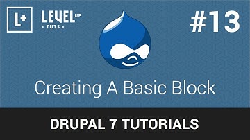 Drupal Tutorials #13 - Creating A Basic Block