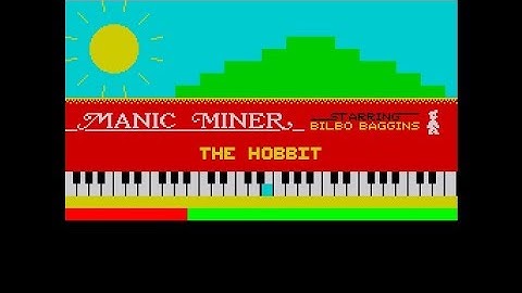 Manic Miner The Hobbit (Easy Version) Review for the Sinclair ZX Spectrum by John Gage
