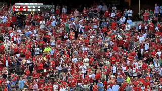 2013/06/06 Cardinals launch five home runs