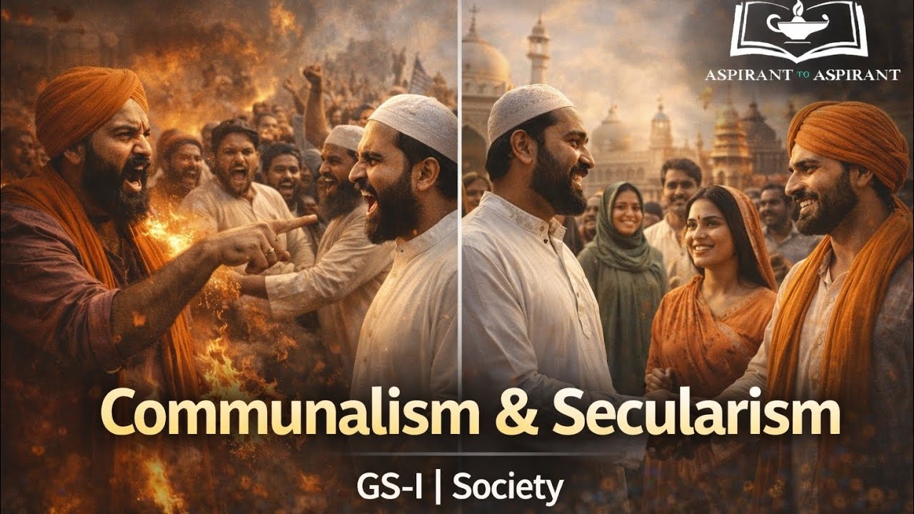 Communalism and Secularism in India | Society for UPSC