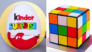 SATISFYING Rainbow Cake Decorating Ideas | Colorful Cake Design Tutorials screenshot 4