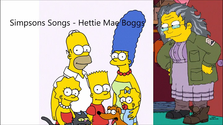 Simpsons song - Hettie Mae Boggs - Season 27
