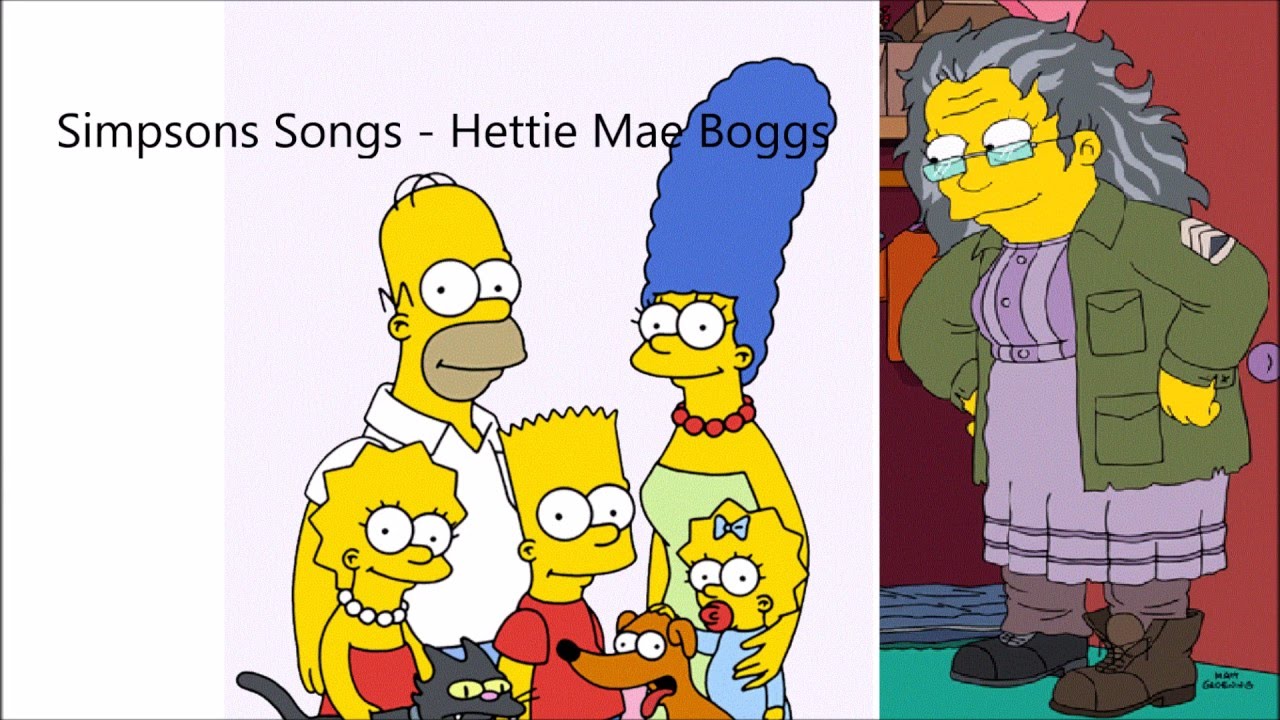Simpsons song - Hettie Mae Boggs - Season 27