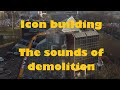 Icon  eagle building stevenage demolition with sounds