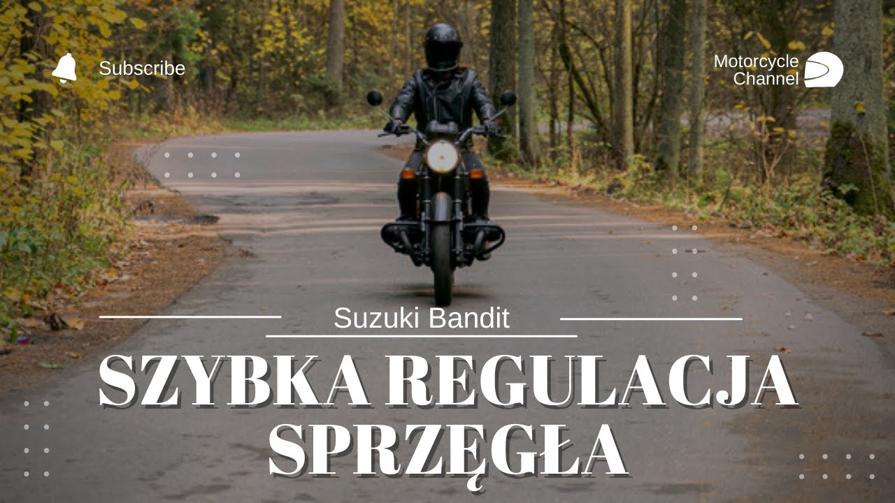 Szybka regulacja sprzęgła suzuki bandit 600 / clutch