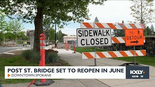 Post Street Bridge finally reopening