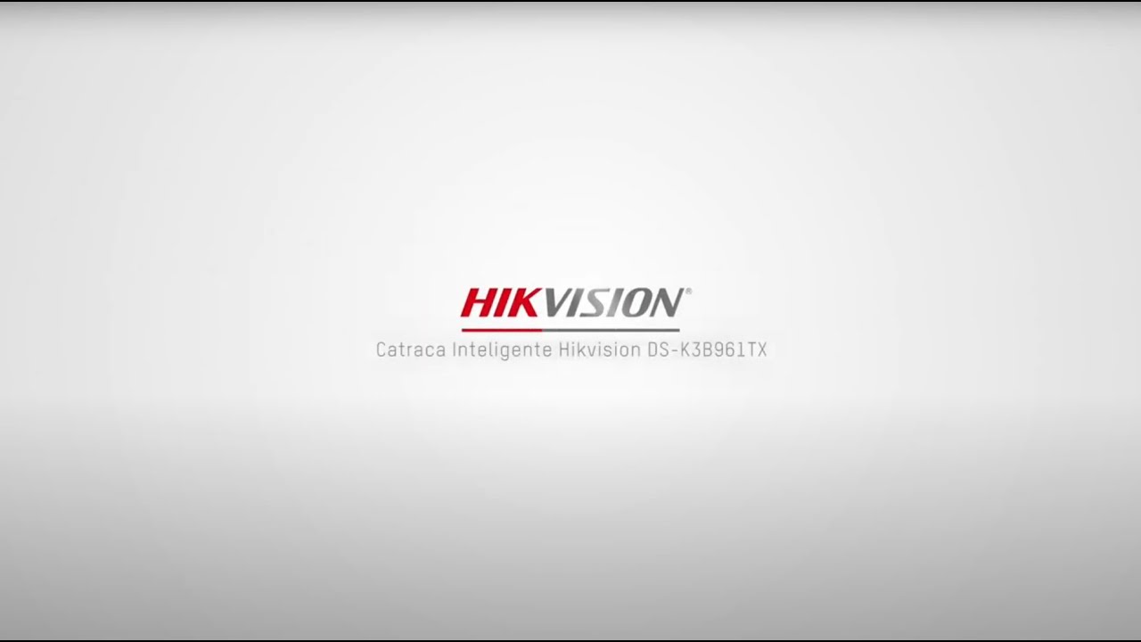 Catraca Inteligente Hikvision - DS-K3B961TX