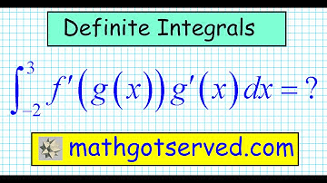 Definite Integral the chain Rule