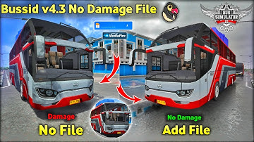 How To Add No Damage File Bussid v4.3 Update for Bussid - 100% health no damage 🔥
