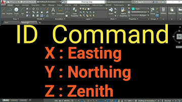 🔥How to find co-ordinate of any point 🔥ID Command in autocad 🔥 autocad tutorial