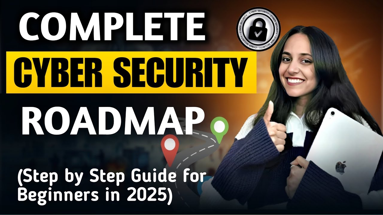 ⁣Cybersecurity Roadmap for Beginners (2025) | Step-by-Step Guide for Complete Beginners | No Coding