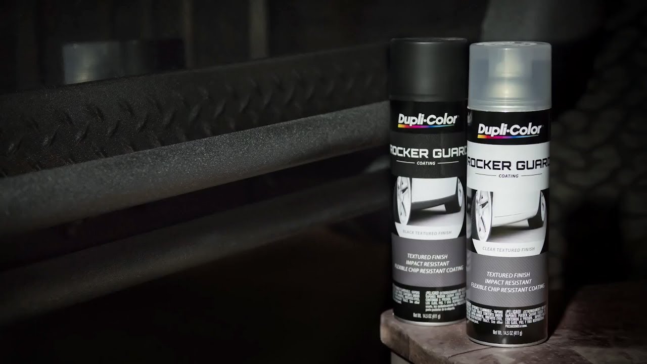 Rocks For Painting Dupli-Color Rocker Guard Semi-Gloss Black Aerosol 14 ...