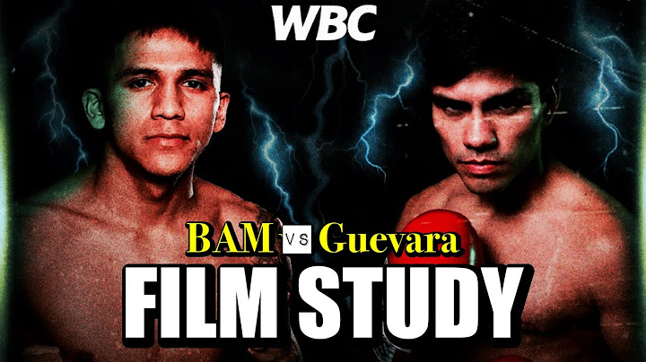 FILM STUDY | Jesse “BAM” Rodriguez vs. Pedro Guevara