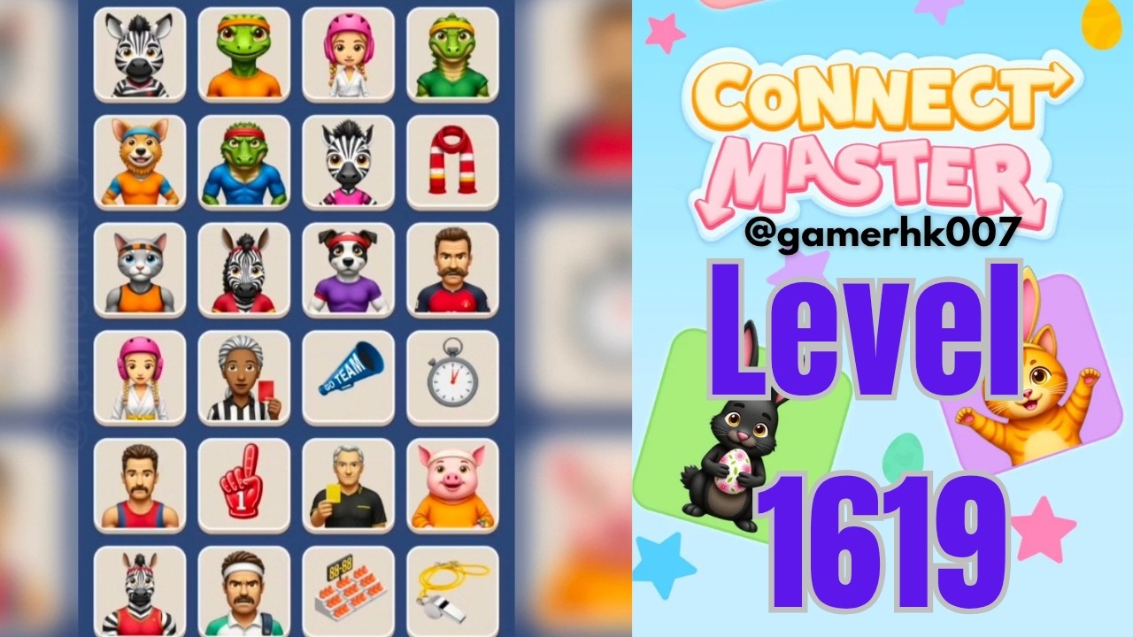 Connect Master level 1619 Walkthrough Solution - YouTube
