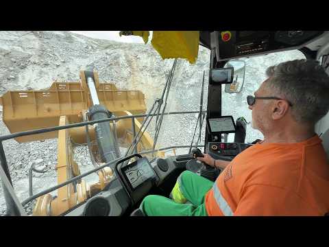 Cat mining equipment in action