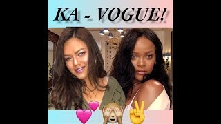 I TRIED FOLLOWING RIHANNA´S VOGUE MAKEUP TUTORIAL! (TAGALOG\/FILIPINA STYLE!)