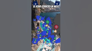 Is your country in NATO? #map #mapping #europe #youtube #shorts  #geography #geopolitics #trending