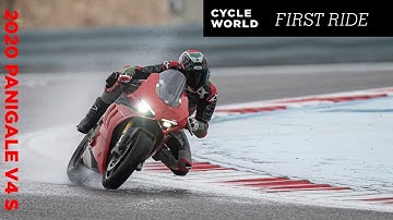 2020 Ducati Panigale V4 S Hot Lap at Bahrain International Circuit