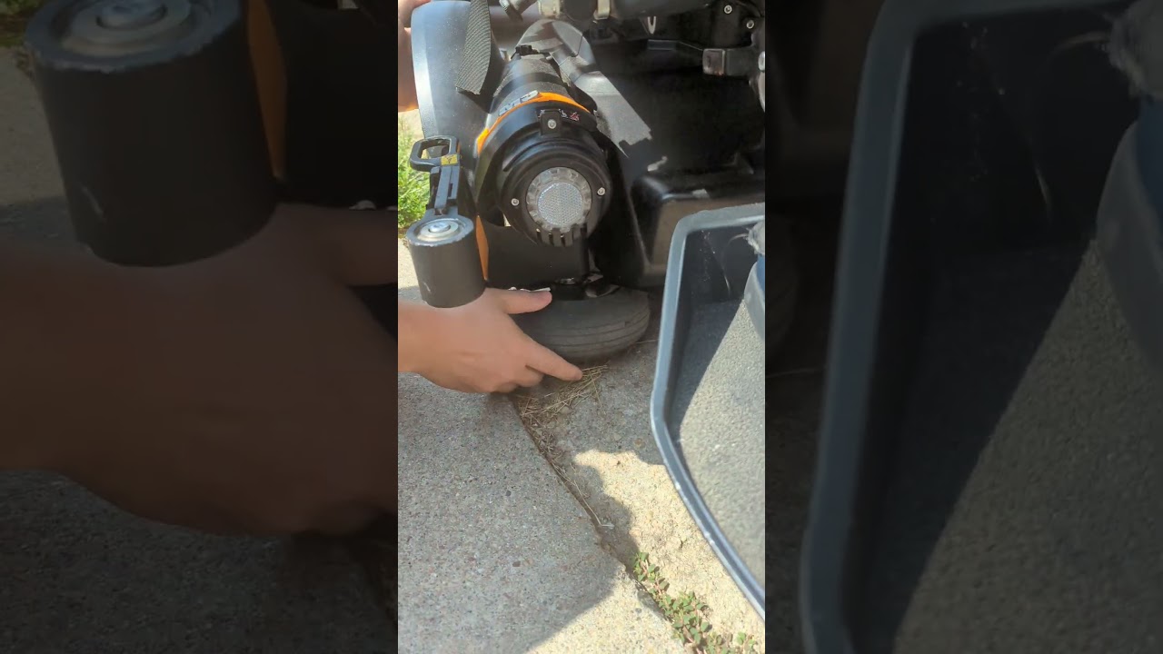 The wheel fell off of Micah's wheelchair! 😲 