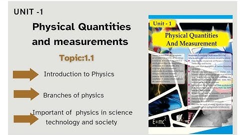 IX - Physics | Chapter#1: Physical Quantities and Measurement | Lecture#1.1| Sindh Board | SSC I