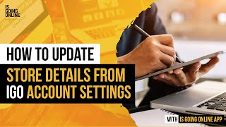 How to Update your Account settings in the IGO portal