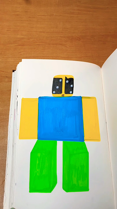 We’re back! 🥳 #noob #forsaken #forsakenroblox #roblox #sketchbook #acrylicmarker