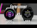 Garmin forerunner 165 vs forerunner 265 comparison  every difference explained