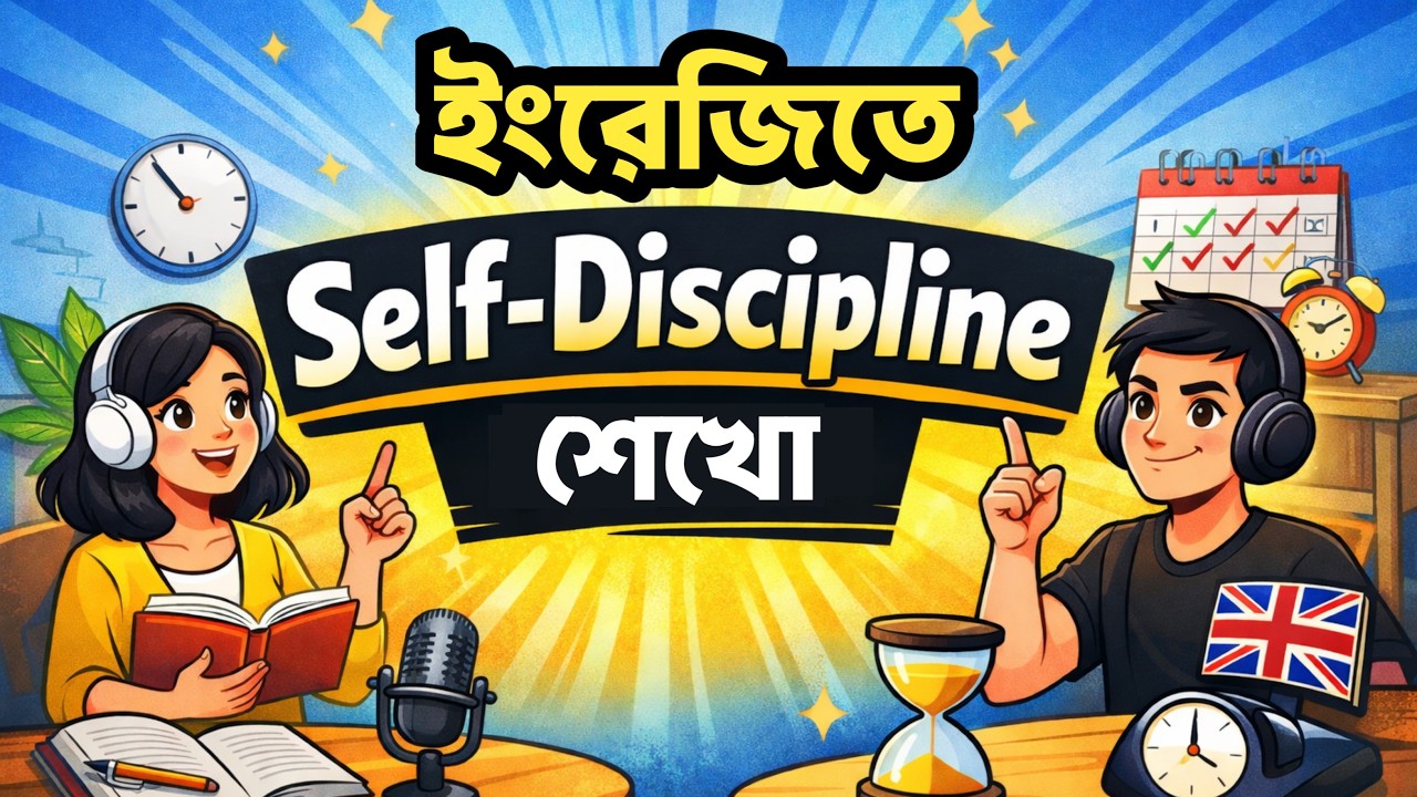 মাঝপথে ছেড়ে দিও না | ইংরেজিতে Self-Discipline শেখো | Dues Bangla Podcast