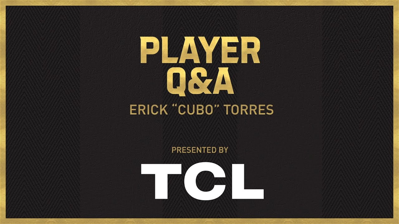 Erick "Cubo" Torres Q&A Presented by TCL