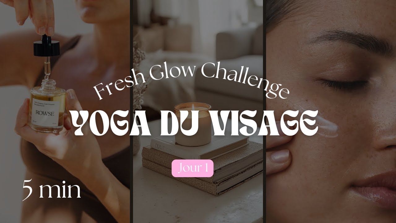 YOGA DU VISAGE ☼ Challenge Fresh Glow | Jour 1 : SKIN DETOX | Drainage lymphatique