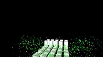 Processing アニメーション 旋風