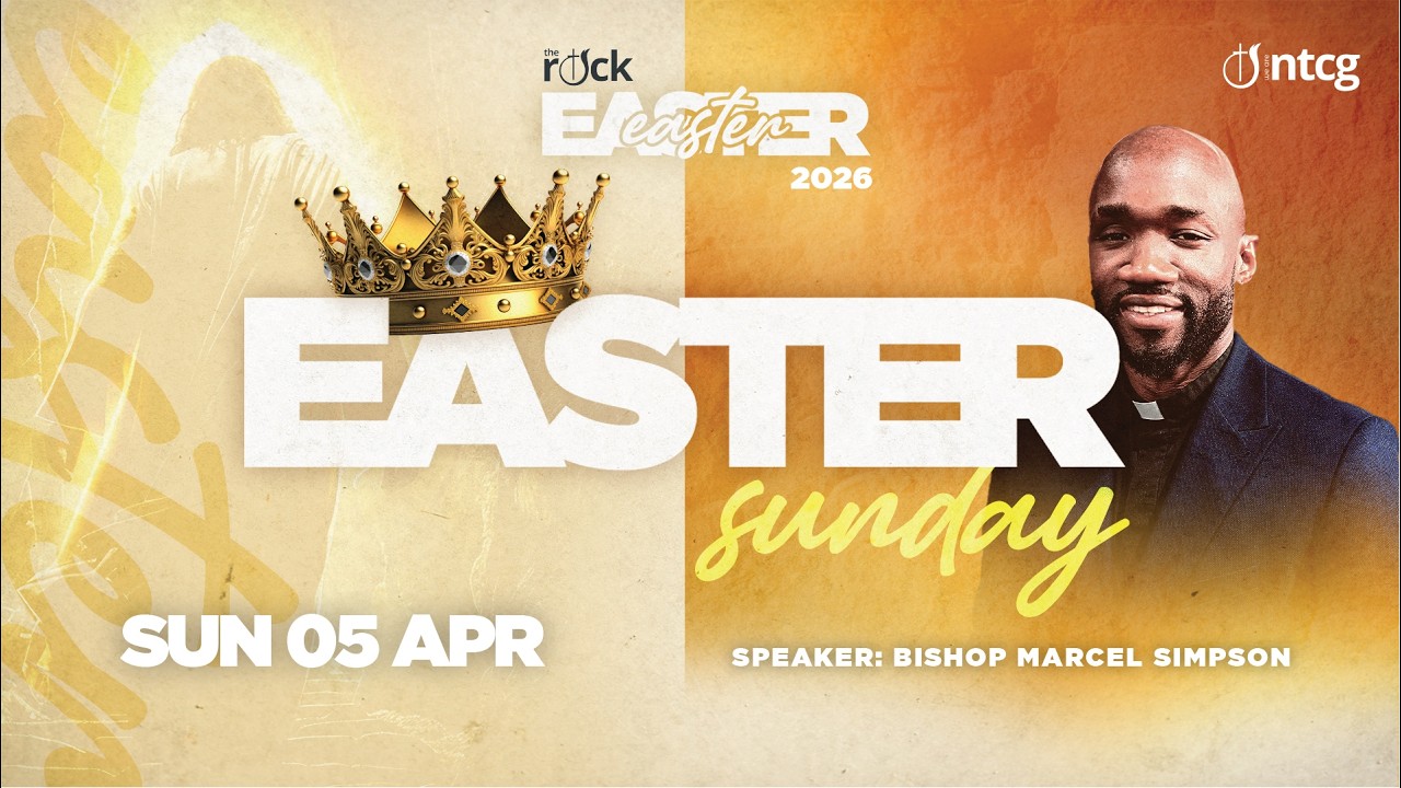 The Rock LIVE - Sunday 5th April 2026 | Bishop Marcel Simpson | Easter Sunday Service