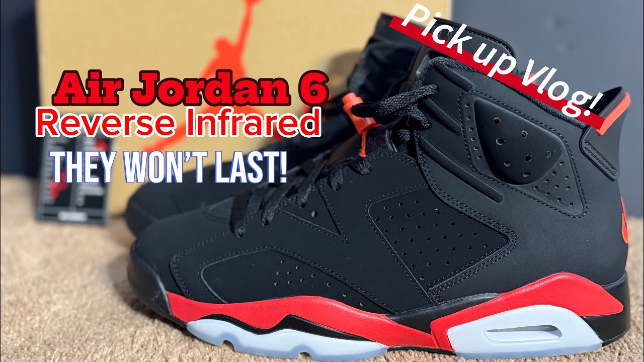 Кроссовки Air Jordan 6 Reverse Infrared! (Продавец) Забирайте! На ногах.