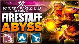New World Fire Staff & Great Axe Build Guide! INSANE Damage & Mobility | New World Season 4