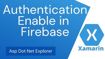 How to Enable Firebase Authentication with Email Password in Firebase Console