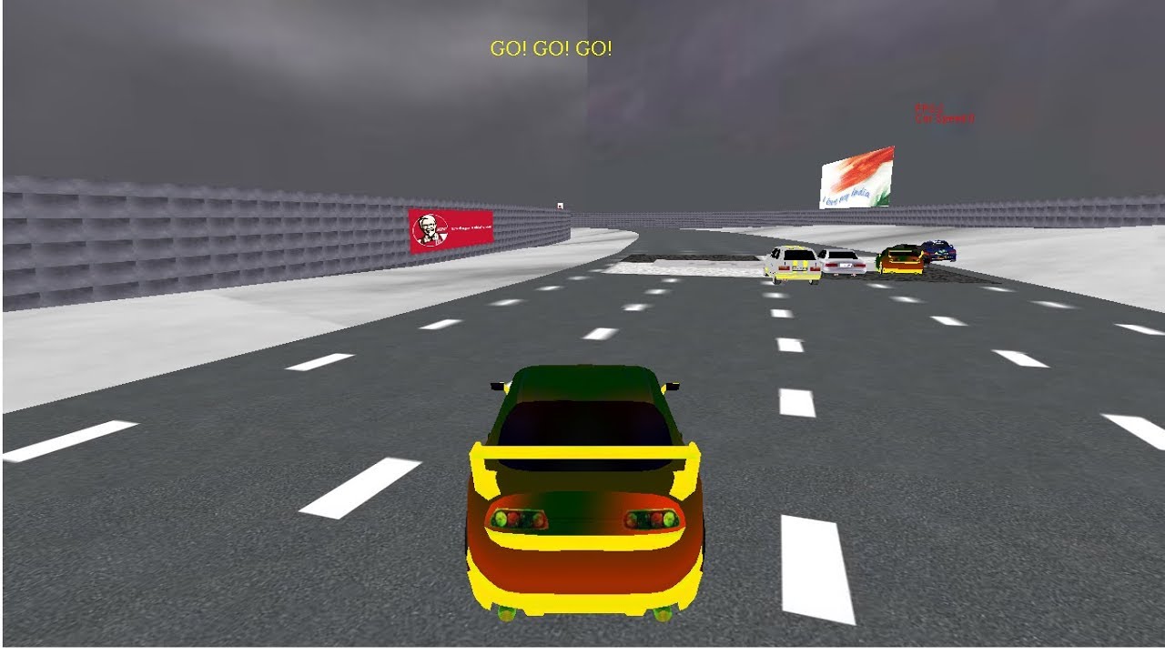 เขียนเกมส์ด้วย c++  Update New  This is my Best Project in C++ and C/ car race game in c++