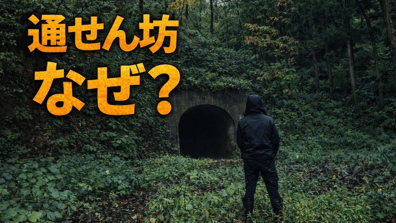 【封鎖された隧道】突然役目を終えた旧道の現在｜笹根隧道（山形県鶴岡市）／Japan's closed tunnel