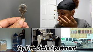 MOVING INTO MY FIRST APARTMENT