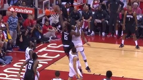 Kevin Durant Gets Posterized By Capela Snake Killa Dunk！