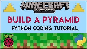 Minecraft Pi - Build a Pyramid Using Python