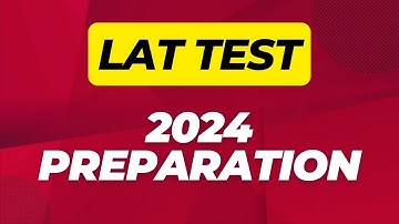 LAT Test 2024 Preparation | LAT Preparation 2024 | LAT Test Preparation | LAT Test 2024 | LAT Paper