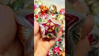 Soviet Starfall! ✨ Rare Vintage USSR Glass Christmas Ornaments Collection