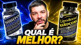 Lipodrene Hardcore X Stimerex Hardcore Hi Tech - Qual É Melhor?