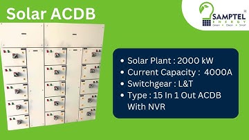 Solar ACDB DCDB - Samptel Energy