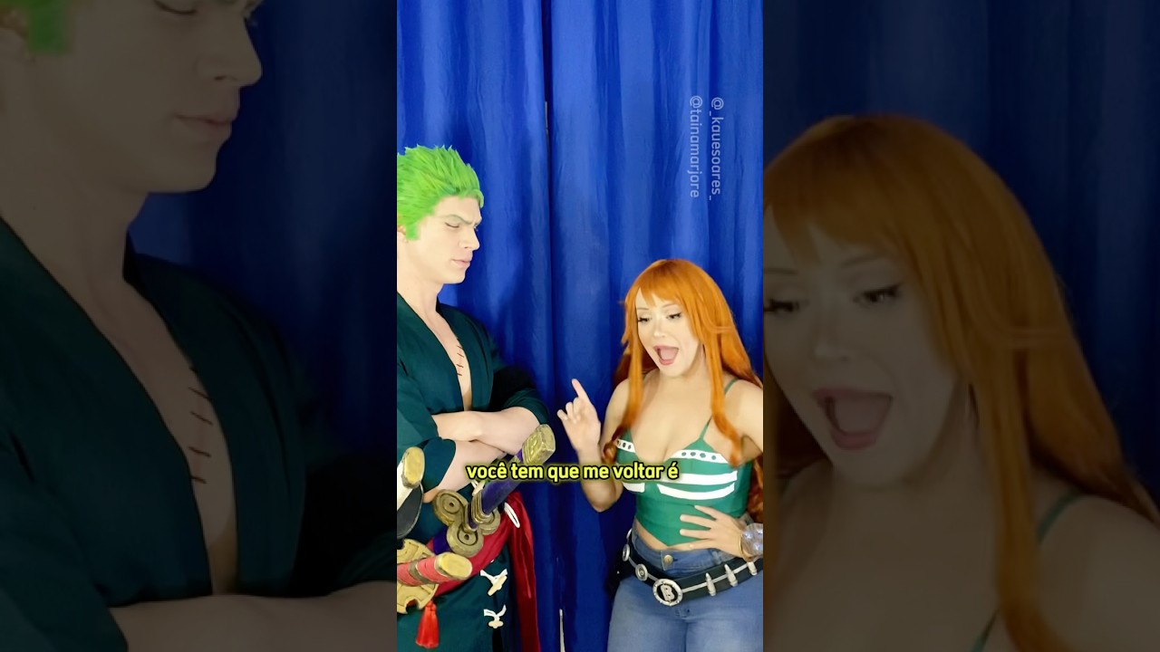 Zoro e Nami 16 e 700 ou 17 e 700? #nami #zoro #onepiececosplay #cosplay #netflix #anime
