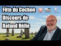 Prise de parole de roland hlie  fte du cochon du pdf bretagne 10092023