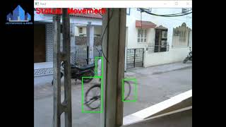 CCTV moving object detection and tracking In real time | OpenCV | Python | Computer vision